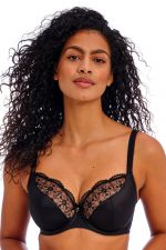 Hallie UW Soft Plunge Bra Black