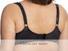 Gaia Lingerie Harmonia Soft Bra Black-thumb Underwired, soft cup bra with side support 65-105, D-L BS-1142-CZA