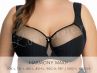 Gaia Lingerie Harmonia Soft Bra Black-thumb Underwired, soft cup bra with side support 65-105, D-L BS-1142-CZA