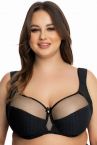 Gaia Lingerie Harmonia Soft Bra Black-thumb Underwired, soft cup bra with side support 65-105, D-L BS-1142-CZA