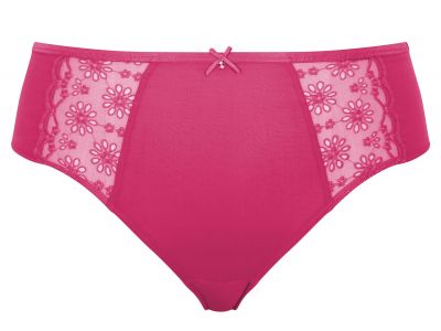 Sculptresse by Panache Harmony Deep Brief Hot Pink High rise, high leg brief. 38-50 10834-HOT