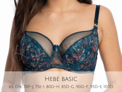 Gaia Lingerie Hebe Semi Soft Bra Nautical Underwired, semi soft bra 65-105, D-L BS-1140-MOR