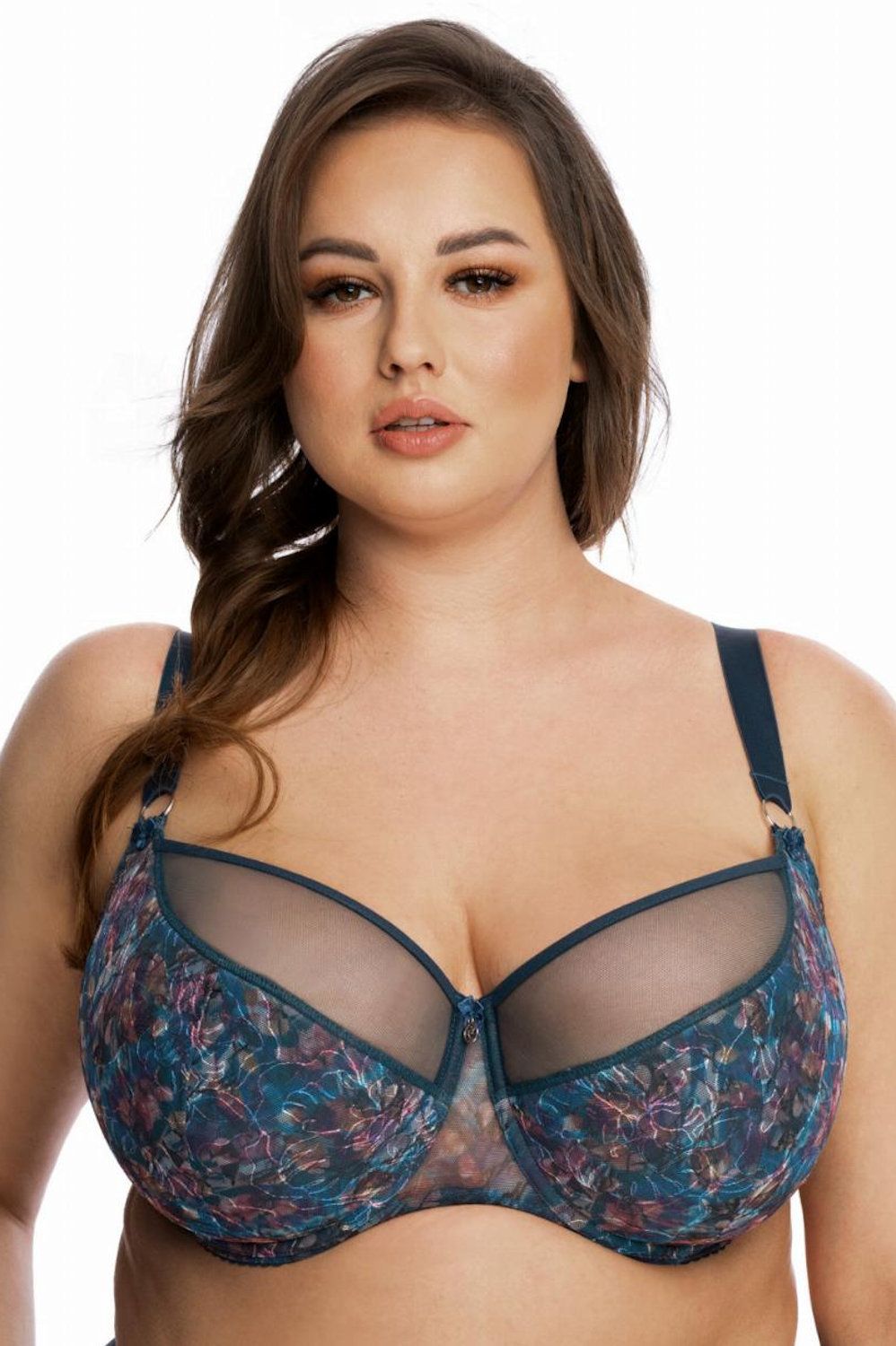 Gaia Lingerie Soft Touch Spacer Bra Blue