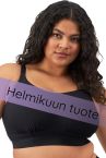 Elomi Downtime Non-Wired Bralette - Black-thumb Non-wired, non-padded soft bralette. 70-100, G/H - M/N EL301417-BLK