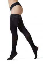 Helsinki Hold-Up Stocking Black 60 den