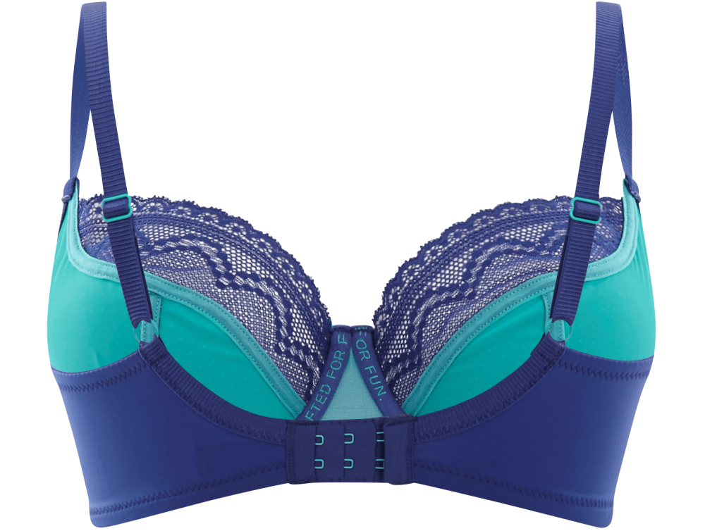 Cleo by Panache Hettie Bra Blue Teal Lumingerie bras and