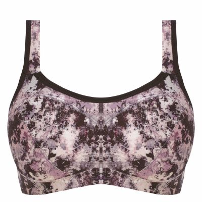 Freya Active High-Octane UW Sports Bra Haze Underwired and padded sports bra with a racerback option. 60-90, D-M AC401003-HZE