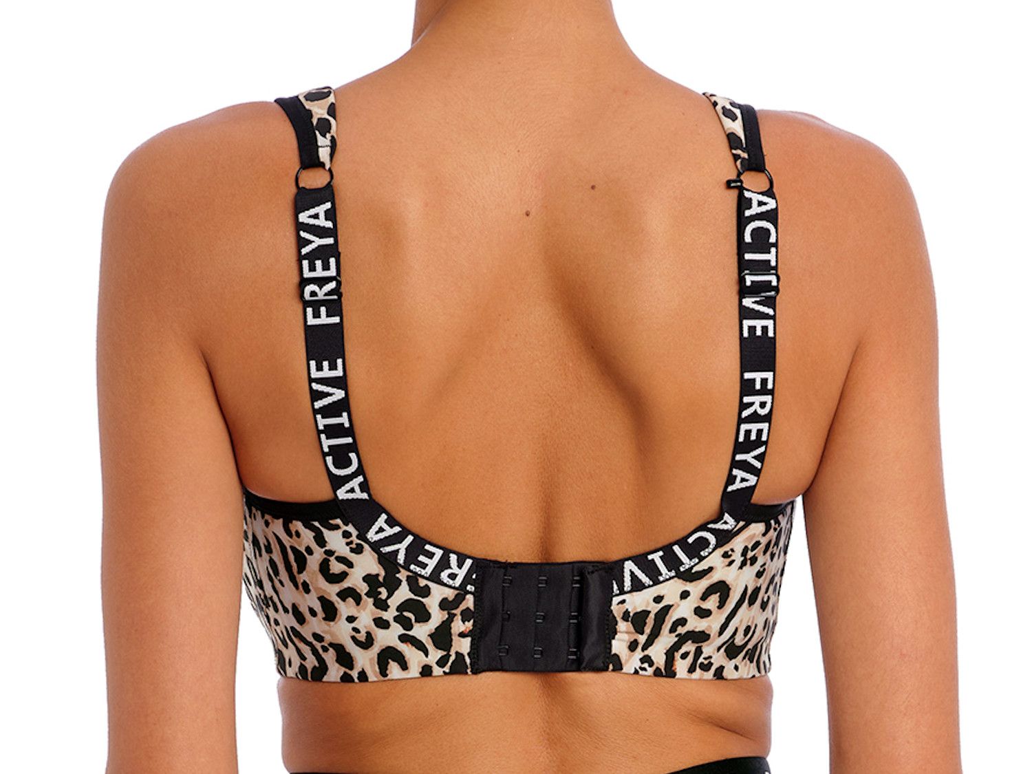 Freya Active Sonic Underwired Moulded Sports Bra - Pure Leopard Black -  Curvy Bras