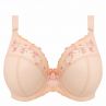 Elomi Himari UW Plunge Bra Peach Whisper-thumb Underwired, full cup plunge bra. 70-100, E-O EL302102-PEP