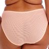 Elomi Himari High Leg Brief Peach Whisper-thumb Waist high midi brief with high legs. M-4XL EL302153-PEP