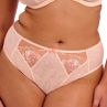 Elomi Himari High Leg Brief Peach Whisper-thumb Waist high midi brief with high legs. M-4XL EL302153-PEP