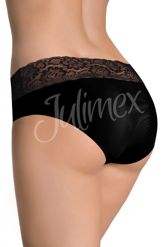 Julimex Flexi One Midi Panty Black  Lumingerie bras and underwear for big  busts