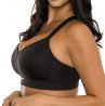Parfait Lingerie Holly Wire Free Seamless Bra - Black-thumb Non-wired bralette with smooth, seamfree cups. M-2XL, S+-3XL+ (D-L cups) P8000-BLK