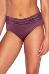 Ava Swimwear Hot Chocolate Ruched Waist Bikini Brief-thumb  S-3XL SF-168/3/1