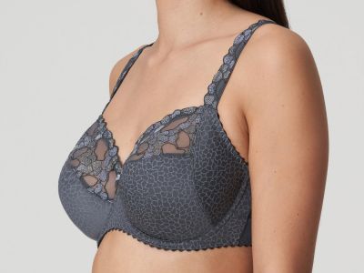 PrimaDonna Hyde Park UW Full Cup Bra Gris City Underwired, non-padded full cup bra 70-110, D-I 0163200-GCT