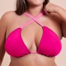 Curvy Kate Ibiza String Bikini Top - Pink-thumb Non-wired, dual sized string bikini top. 65-90 E/F - M/N CS047308-PIN