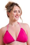 Curvy Kate Ibiza String Bikini Top - Pink-thumb Non-wired, dual sized string bikini top. 65-90 E/F - M/N CS047308-PIN