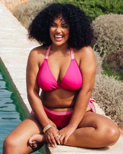 Curvy Kate Ibiza String Bikini Brief - Pink  M/38-40 - XL/46-48 CS047502-PIN