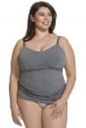 Cake Maternity  Ice Cream Nursing Tank Top Grey-thumb  S-XL 40-1041-59