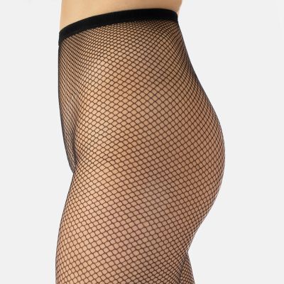 Cette Iconic Fishnet Tights Black Seamless pantyhose with soft waist band. S-4XL 444-902
