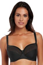 Illusion Soft Side Support Bra Black