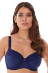 Fantasie Illusion Soft Side Support Bra Navy-thumb Underwired, unpadded side support bra 65-95, D-M FL2982-NAY