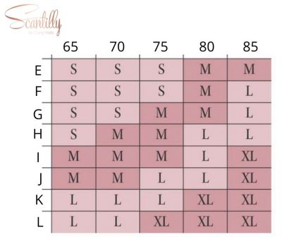 Scantilly by Curvy Kate Indulgence Lace Bralette Red Latte Nonwired lace bralette with adjustable straps to fit DD-HH cups S-XL ST-010-110-RED-LAE