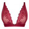 Scantilly by Curvy Kate Indulgence Lace Bralette Red Latte-thumb Nonwired lace bralette with adjustable straps to fit DD-HH cups S-XL ST-010-110-RED-LAE