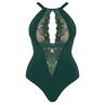 Scantilly by Curvy Kate Indulgence Lace Body Emerald Green-thumb Nonwired lace body with adjustable straps to fit UK DD-HH / EU E-L cups. S/36-38 - 3XL/56-58 ST-010704-EMD