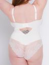 Scantilly by Curvy Kate Indulgence Lace Body Ivory-thumb Nonwired lace body with adjustable straps to fit DD-HH cups S-2XL ST-010-704-IVORY