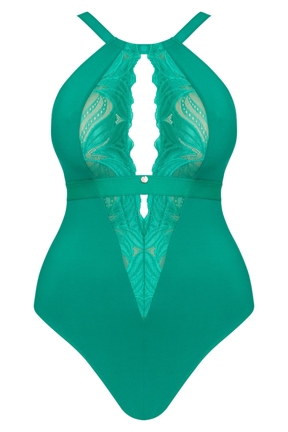 Scantilly by Curvy Kate Indulgence Lace Body Jade