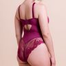 Scantilly by Curvy Kate Indulgence NW Body - Berry Purple-thumb Nonwired lace body with adjustable straps to fit UK DD-HH / EU E-L cups. S/36-38 - 3XL/56-58 ST-010704-BYP