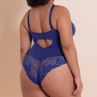 Scantilly by Curvy Kate Indulgence Lace Body Deep Blue-thumb Nonwired lace body with adjustable straps to fit DD-HH cups S/36-38 - 3XL/56-58 ST-010-704-DBU