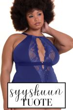 Indulgence Lace Body Deep Blue