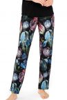  Ingrid Pyjama Set Black Floral-thumb 2 piece pyjama set S/34-36 - 2XL/50-52 
