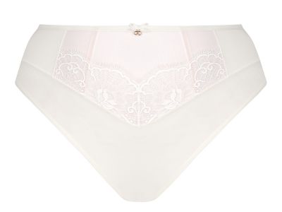 Gorsenia Irma Brief Cream & Blush Midi briefs for the Irma range. M/38 - 4XL/48 K768-KRE