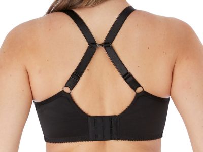 Fantasie Isla UW Moulded T-shirt Bra Black Smooth, moulded, padded bra with underwires 65-90, D-J FL6900-BLK