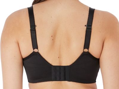 Fantasie Isla UW Moulded T-shirt Bra Black Smooth, moulded, padded bra with underwires 65-90, D-J FL6900-BLK