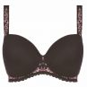 Fantasie Isla UW Moulded T-shirt Bra Black-thumb Smooth, moulded, padded bra with underwires 65-90, D-J FL6900-BLK