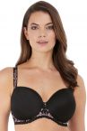 Fantasie Isla UW Moulded T-shirt Bra Black-thumb Smooth, moulded, padded bra with underwires 65-90, D-J FL6900-BLK