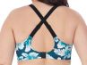 Elomi Island Lily Plunge Swim Bra Petrol Floral-thumb Underwired bikini bra 75-100, E-L ES7222-PEO