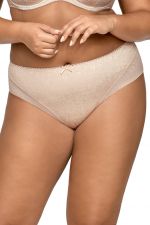 Jacquard Briefs Beige