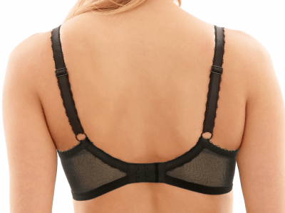 Panache Jasmine Balconnet Bra Black Underwired non-padded balconette bra 60-85, E-K 6951