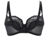 Panache Jasmine Balconnet Bra Black-thumb Underwired non-padded balconette bra 60-85, E-K 6951