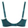 Panache Jasmine Balconnet Bra Teal Botanical-thumb Underwired non-padded balconette bra 65-85, D-K 6951A-TEA