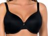 Parfait Lingerie Jeanie Bandless T-shirt Bra Black-thumb Underwired, smooth foam padded t-shirt bra 65-100, D-G 4812-BLK