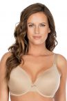 Parfait Lingerie Jeanie Bandless T-shirt Bra Beige-thumb Underwired, smooth foam padded t-shirt bra 65-100, D-G 4812-EUN