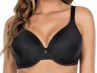 Parfait Lingerie Jeanie Bandless T-shirt Bra Black-thumb Underwired, smooth foam padded t-shirt bra 65-100, D-G 4812-BLK