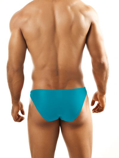 Joe Snyder Underwear Bulge Full Bikini Brief Turquoise BUL04 Low cut bulge bikini with more room in the pouch 80% polyamidi, 20% Lycra<br> S-XL BUL04_turquoise
