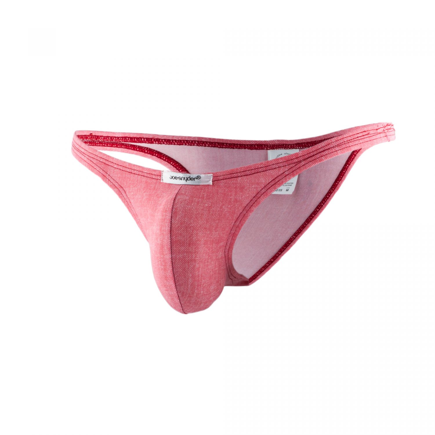 Joe Snyder Underwear Shining Capri Bikini Denim Red JS07 | men's ...